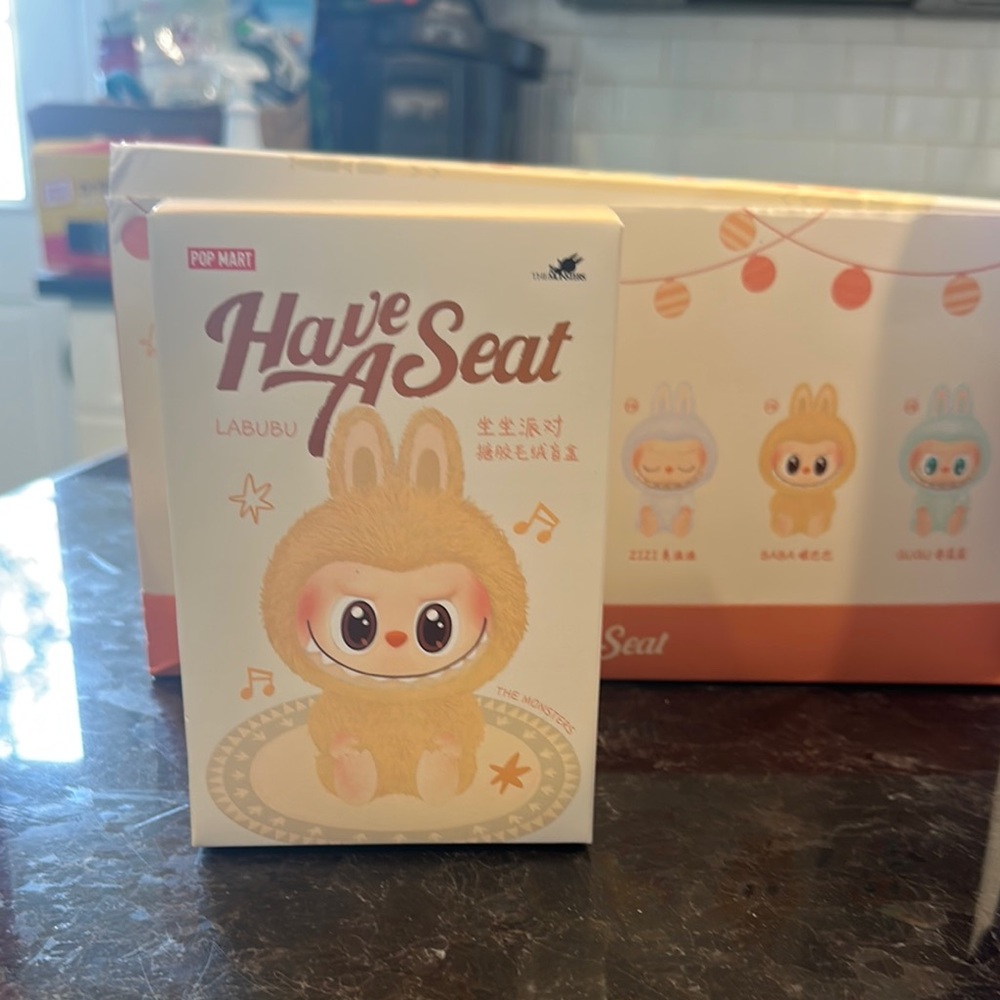Pop Mart Have A Seat Labubu Figure